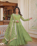 Pranjal Premium Designer Readymade Gown Dress