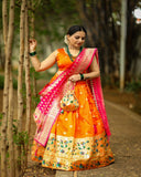 Đěsigner Silk Lehenga -Choli With Dupatta Set