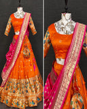 Đěsigner Silk Lehenga -Choli With Dupatta Set