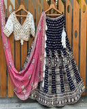 Đěsigner Lehenga -Choli With Dupatta Set