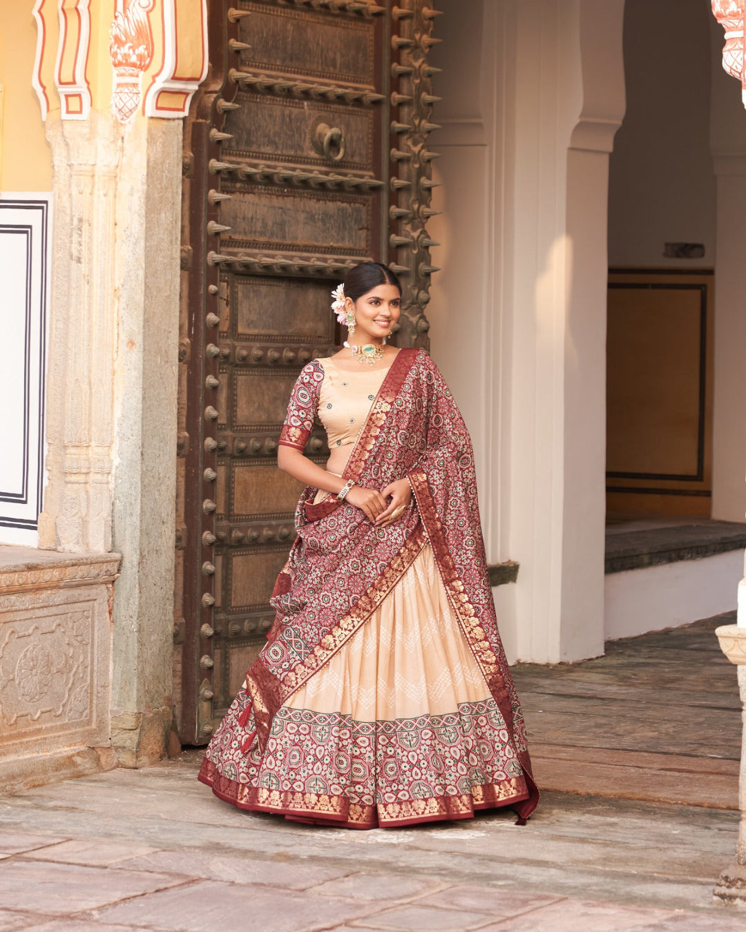 Designer Lehenga Choli With Dupatta Set