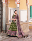 Designer Lehenga Choli With Dupatta Set