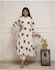 Cotton Printed Kurti Pant Set