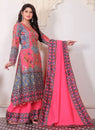 Leehi Heavy Fancy Palazzo Pair With Dupatta Set