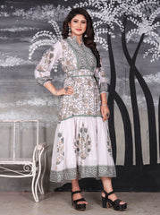 Rahita Heavy Printed Long Western Collection