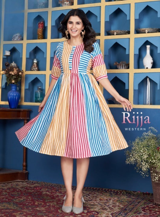 Rijja Western One Piece Kurti